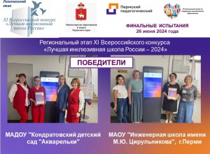 Региональный этап ХI Всероссийского конкурса «Лучшая инклюзивная школа России – 2024»
