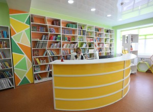 Работа по модернизации школьных библиотек продолжается
