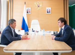 Сергей Кравцов и Дмитрий Махонин обсудили развитие системы образования в Пермском крае
